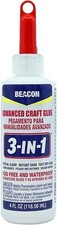 BEACON 3-in-1 Advanced Craft Glue - Fast-Drying, Crystal Clear Adhesive 