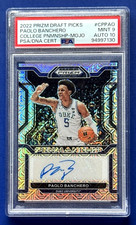 2022 Prizm Draft Basketball Paolo Banchero Mojo Penmanship Auto /25 - PSA 9 / 10