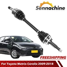 Front Left CV Axle Shaft for 2009-2018 Toyota Corolla FWD 2009 10 11 12 13 14 15