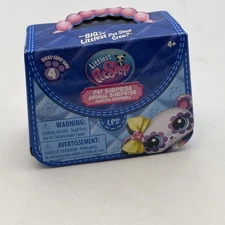 Littlest Pet Shop LPS G7 Dachshund Brown Dog Puppy Series 4 Blind Box #242 RARE