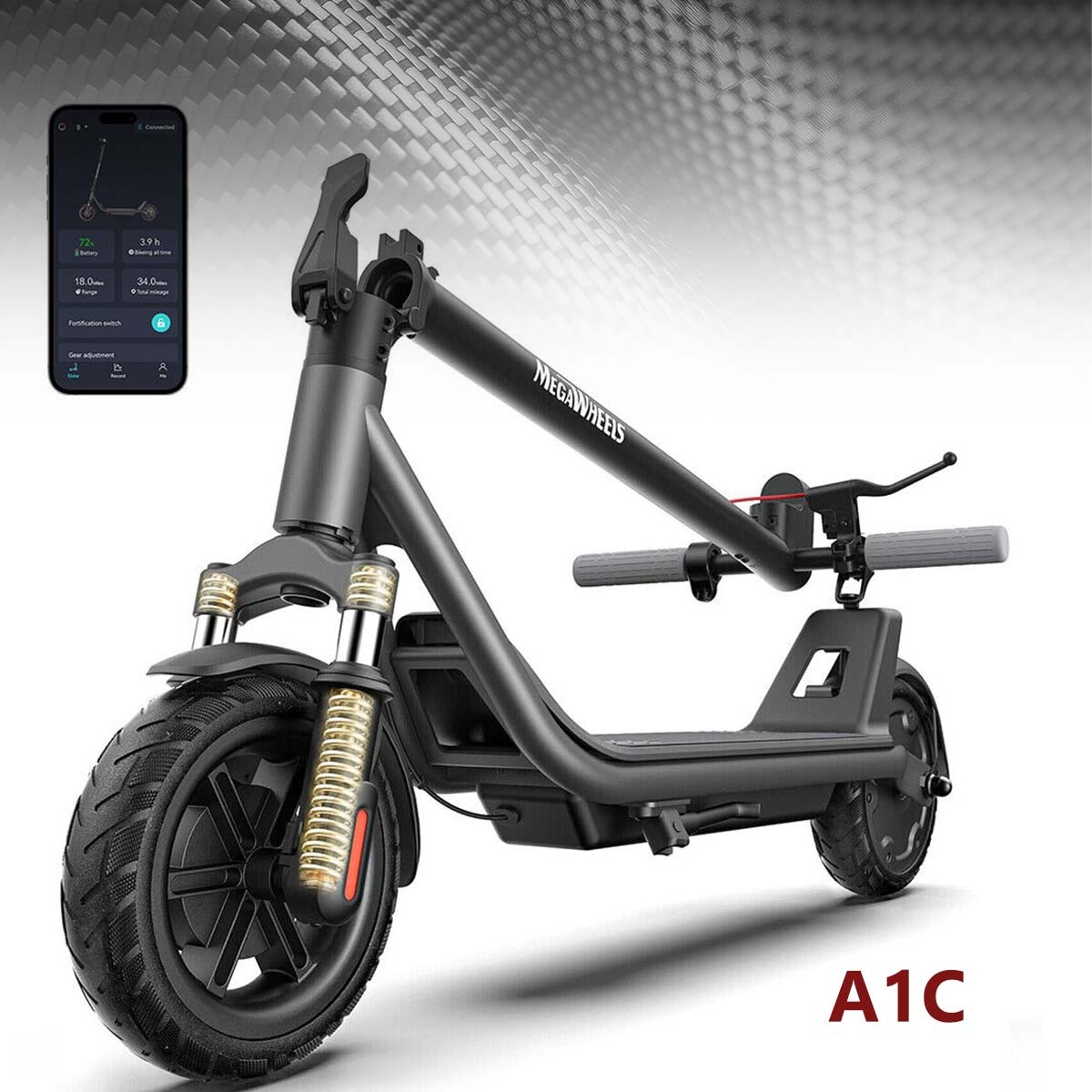 600W/300W Electric Scooter 8.5"/10" Tires 15/31Mile e Scoote
