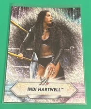 2021 Topps WWE Silver Foilboard Indi Hartwell #176 Rookie RC