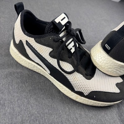 Puma NRGY Neko Knit Mens Running Shoes Black White Size 9