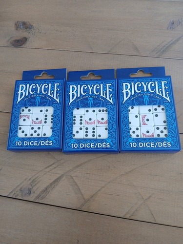 Bicycle Dice 10 Die Package (Pack of 3) - Picture 2 of 7