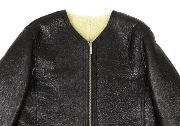 ISABEL MARANT ETOILE  Lamb Fur Collarless Reversible Jacket Size 38(K-148711) - Image 4 of 4