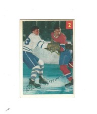 1954/55 Parkhurst Dickey Moore  NM/M #2