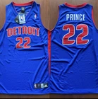 NBA Authentic Detroit Pistons Signed Tayshaun Prince #22 Jersey RED