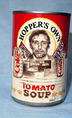 Dennis Hopper's Own Tomato Soup Can Art Limited Edition