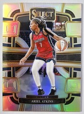 2024 Select WNBA Ariel Atkins Silver #64 Washington Mystics