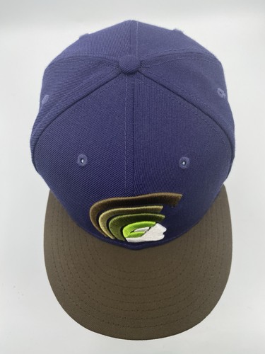 FITTED HAWAII Hat MUA Blue Brown Green Hombre New Era 9fifty SnapBack - Picture 8 of 21