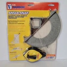 CH Hanson 03070 AngleSnap layout & angle measurement tool with chalk reel