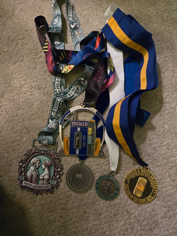 mixed lot of award medals and medallions