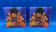 Vintage Dragon Ball Z Beverage Party Napkins 2 Packs of 16 size 9 7/8 x 9 7/8