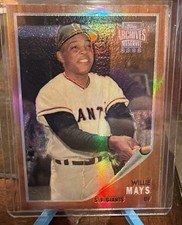 2002 Topps Archives Reserve - Willie Mays #92