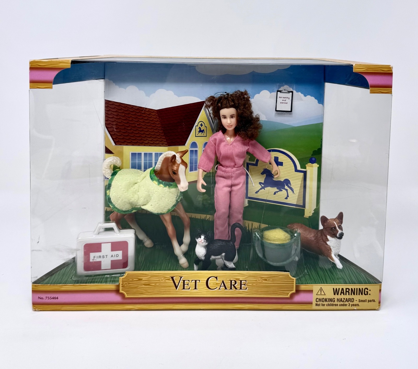 Breyer Horse Vet Care Play Set with Corgi # 755404 Never Opened