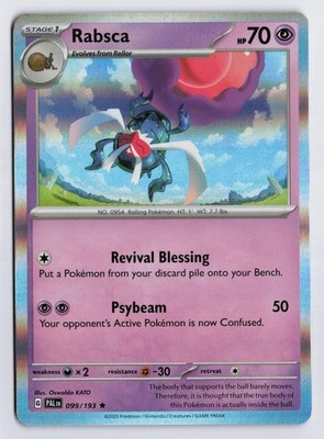 Rabsca - PAL #099/193 SV02: Paldea Evolved Holofoil LP