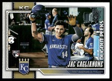 Jac Caglianone Rookie 2026 Topps Dugout Peeks Kansas City Royals #138