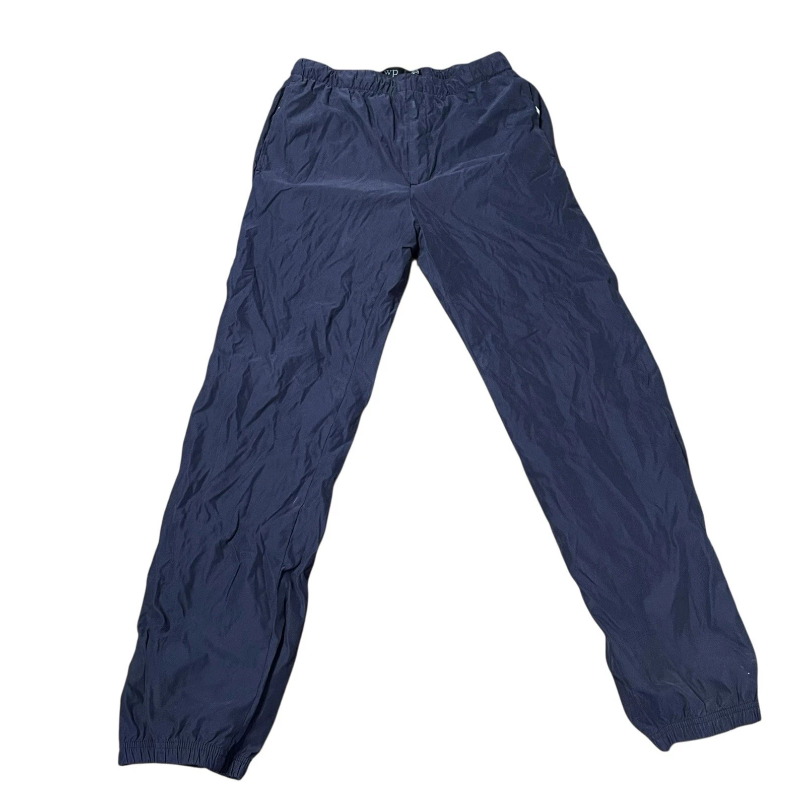 Weatherproof Vintage Performance Pants Track Wind Lined Navy Blue Medium