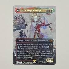 Terra, Magical Adept [Borderless Foil] #323 Prices | Magic Final