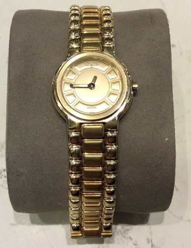Longines Dereve orologio nuovo oro 18kt mm 23 anni 90' bracciale oro  deployant | eBay