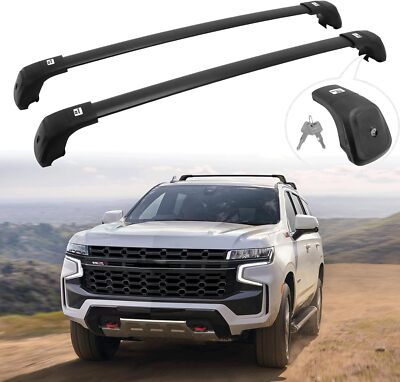 Crossbars for 2021-2024 Chevrolet Tahoe,Suburban, GMC Yukon