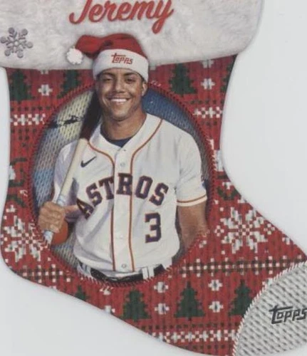 2024 Topps Holiday - Jeremy Pena #SDC-9