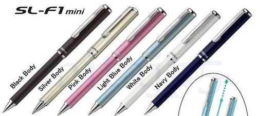 Mini bolígrafo Zebra largo corto SL-F1 0,7 mm colores surtidos - LOTE DE 6 - Imagen 4 de 4