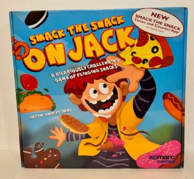 RARE PROTOTYPE game - comes out 2025 Smack the Snack On Jack by Komarc Games NEW