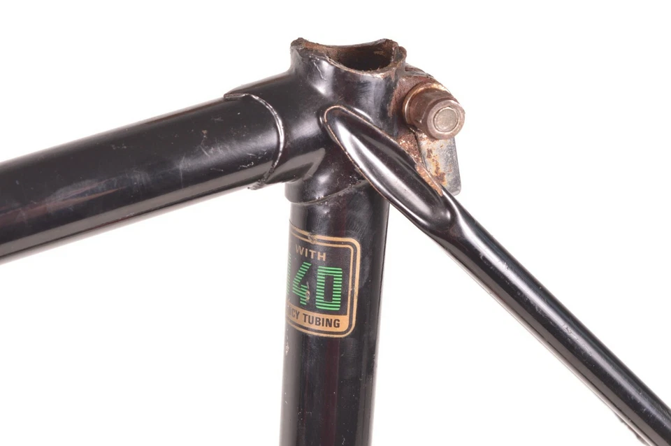 Vintage Motobecane Mirage Road Racing Bicycle Frameset Steel Tubes 57 cm 700c - Image 3 of 4