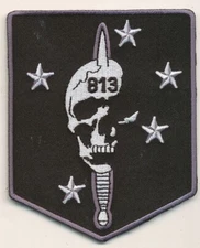 Marine Raiders C Company patch MARSOC 813 scull and sword USMC US Marine Corps