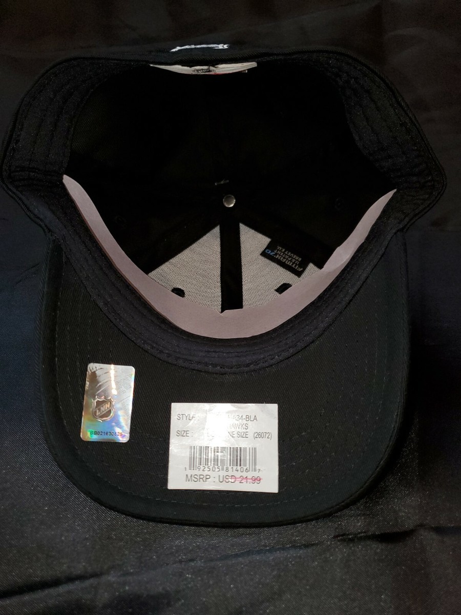 NHL CHICAGO BLACKHAWKS YOUTH POP FLEX BOYS BLACK HAT 26072