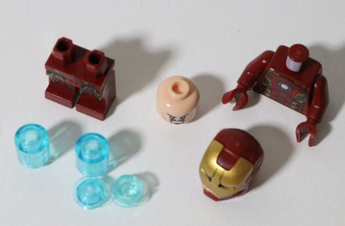 LEGO Iron Man Mark 45 Minifigure 76029 Age Of Ultron Avengers Marvel VGC