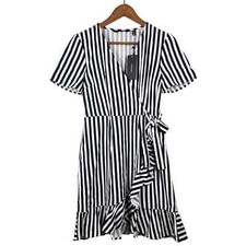 NEW! Vero Moda Faux Wrap Dress - S
