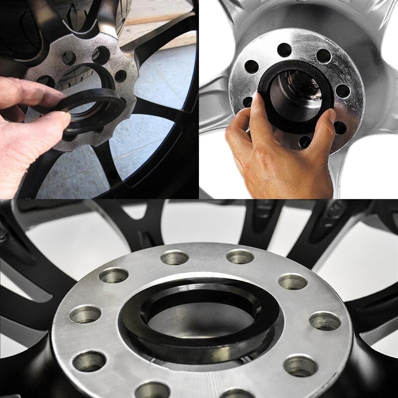 4x spigot rings 76,0 mm - 60,1 mm Conversion for alloy wheels | eBay ...