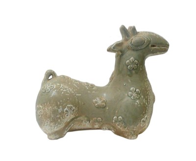 Ancient Chinese Style Ceramic Pottery Display Figure cs569