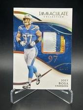 2020 Immaculate Collection Joey Bosa #INM34 Immaculate Numbers 68/97 SICK PATCH