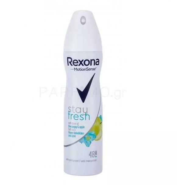 3 x Rexona motion sense aloe vera 48H fresh confidence anti-transpirant 0%  alcohol 200 ML 