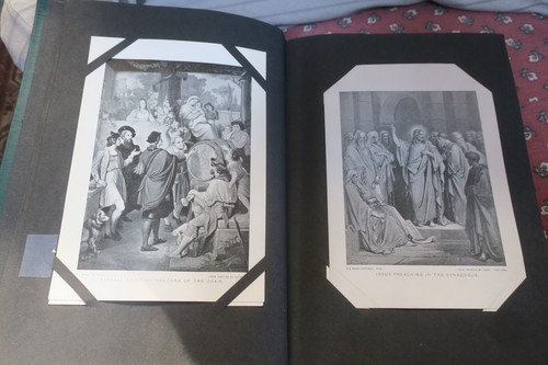 PERRY PICTURES ALBUM 1908-22;204 PRINTS:CHRIST,MADONNA,APOSTLES,ANGELS,PAINTINGS - Foto 4 di 19