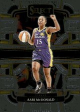 2024 Panini WNBA Select #91 Aari McDonald Los Angeles Sparks