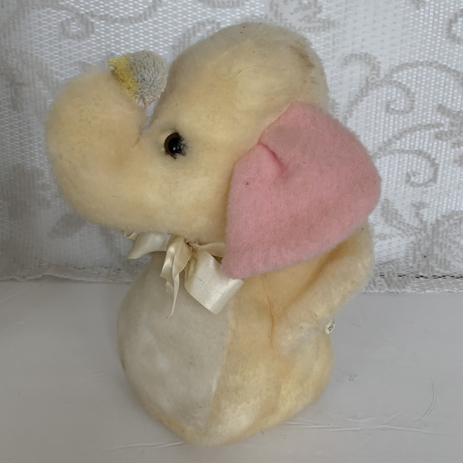 yellow elephant plush