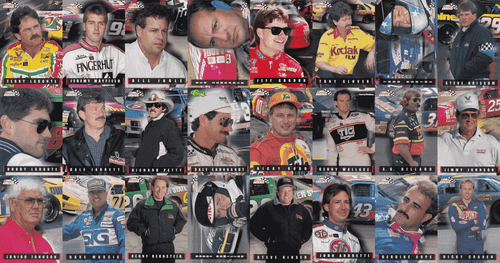 1995 Finish Line Nascar 120 Card Set - Picture 4 of 4