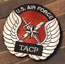 AFSOC JTAC DEATH from ABOVE FORWARD COMBAT CONTROL CCT velkrö OCP INSIGNIA: TACP
