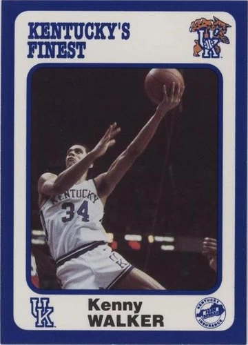 1988-89 Collegiate Collection Kentucky Wildcats Kentucky's Finest - Kenny Walker #147