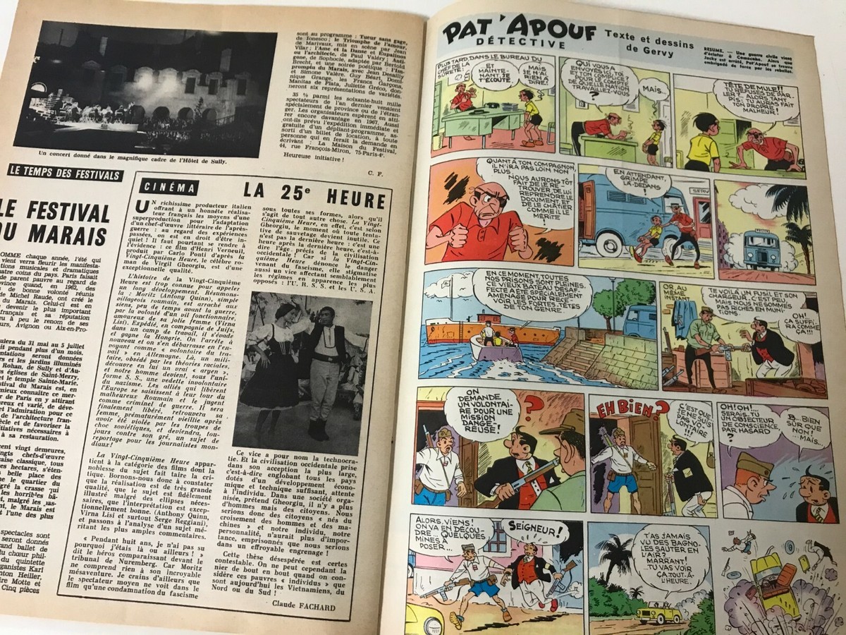Le Pèlerin N°4393 De 1967 – Avec Astérix, Patapouf, Marcel Amont – Bon état