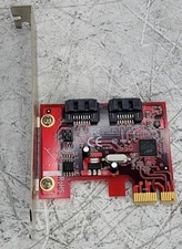 StarTech.com PEXSAT32 2-Port SATA Controller Card PCIe Low Profile Bracket