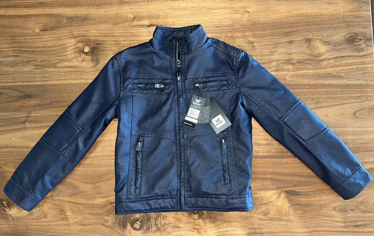 X ray jeans hotsell faux leather jacket