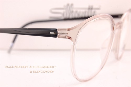 Brand New Silhouette Eyeglass Frames Eos View 2929 8510 Smoky Blossom 51mm - Picture 4 of 5