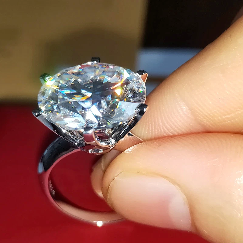 4ct moissanite engagement sale ring