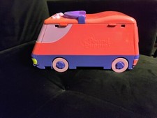 Vintage Galoob Pound Puppies Van Bus Playground Puppy Play Set 1995 Fold Up