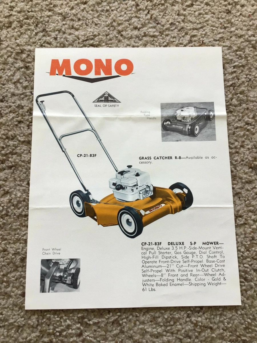 Used self propelled mowers outlet for sale